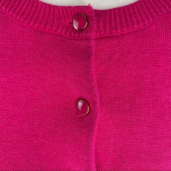 EC Banana Republic classic pink/fuchsia cardigan - Picture 2 of 4